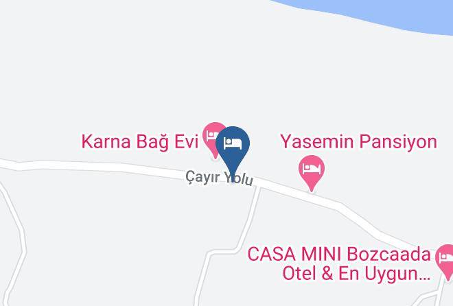 Bozcaada - Bozcaada Defne Bagevi Maps