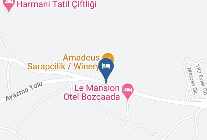 Bozcaada - Ege Han Butik Otel Aegea Inn Maps