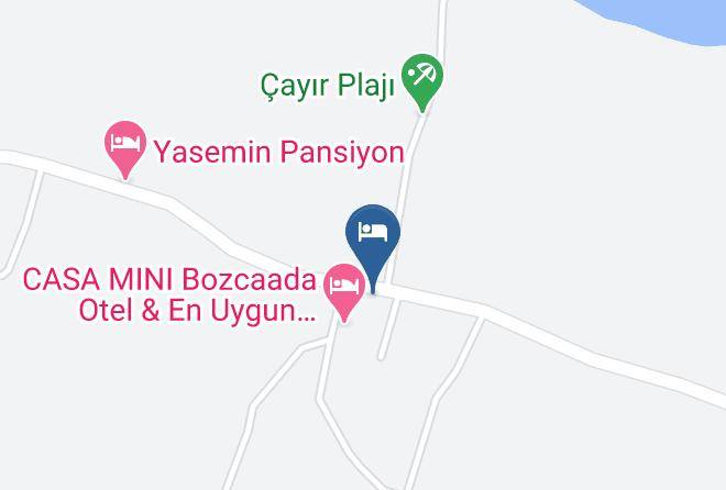Bozcaada - Bozcaada Ilgin Bag Evi Maps