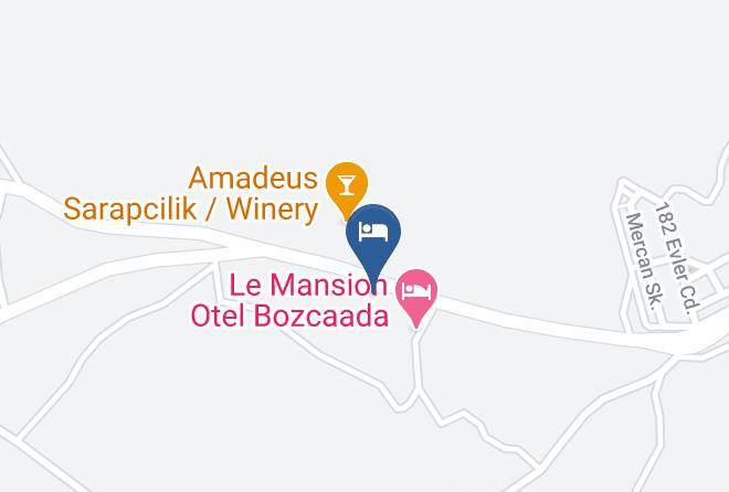 Bozcaada - Bozcaada Iris Hotel Maps