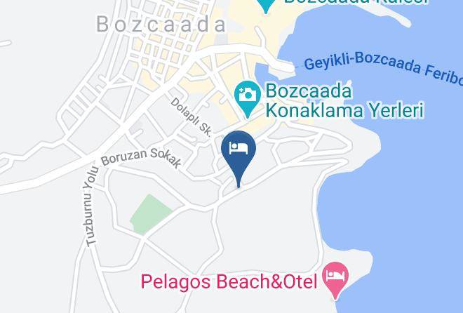 Bozcaada - Panorama Otel Bozcaada Maps