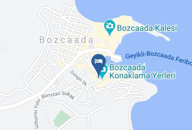 Bozcaada - Bozcaada Pansiyon Maps