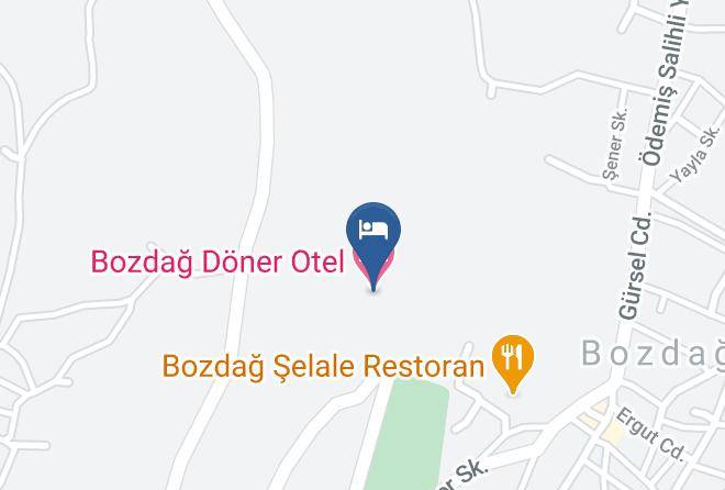 Bozdag - Bozdag Doner Otel Maps