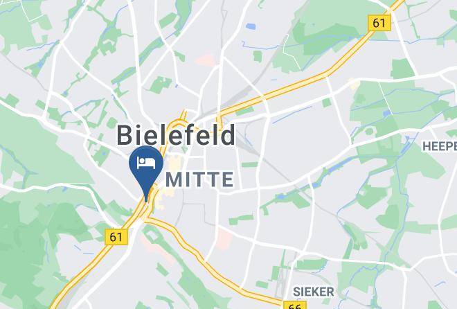 Bielefeld - Boziline Gastehaus Maps