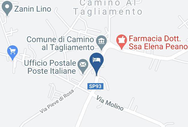 Udine - Bozzolo Dorato Maps