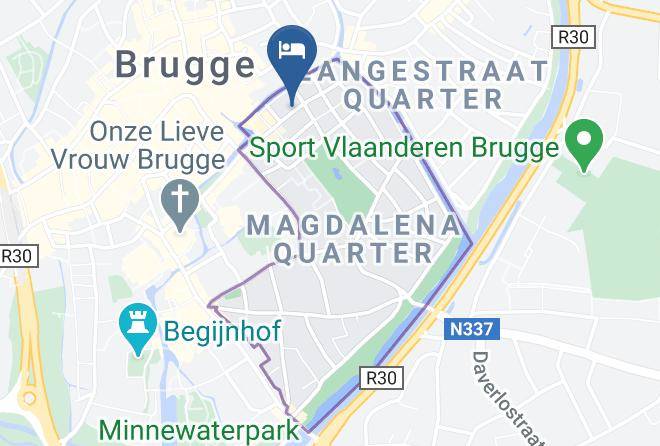West Flanders - Braamberg B&b Maps