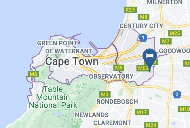 Delash Pine Villa Mapa - Western Cape - City Of Cape Town
