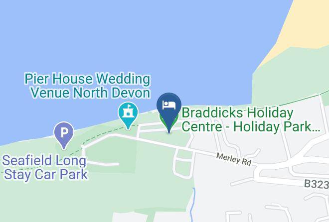 Braddicks Holiday Centre Holiday Park North Devon Map
