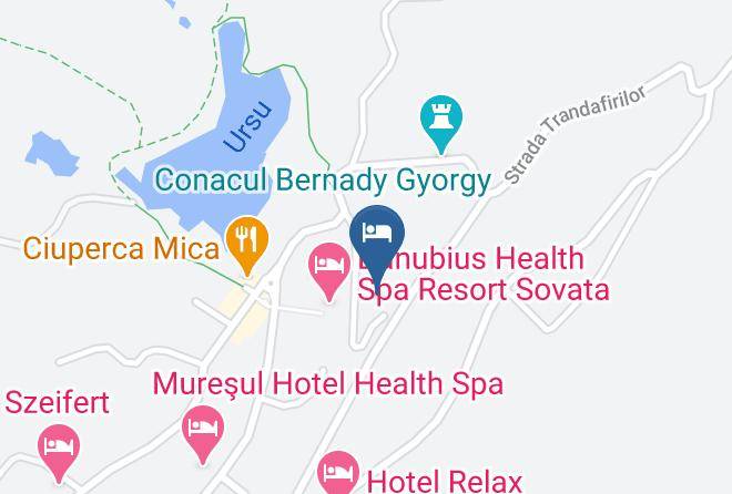 Sovata - Bradet Ensana Health Spa Hotel Maps