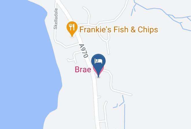 Shetland Islands - Brae Hotel Maps