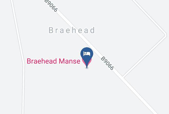 Braehead Manse Map