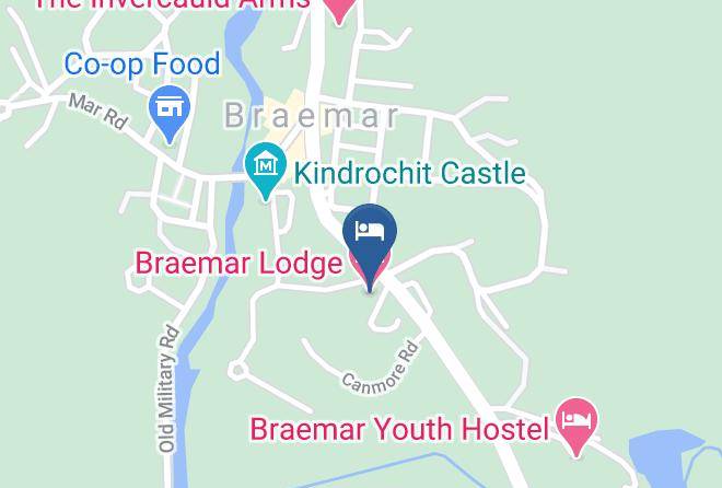 Braemar Lodge Hotel Map