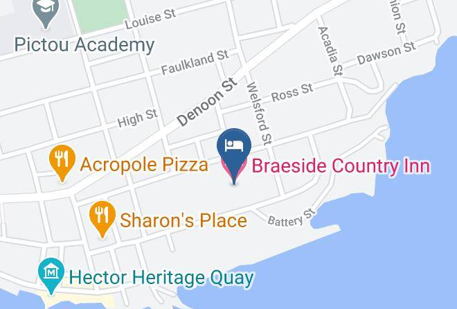 Pictou - Braeside Country Inn Maps