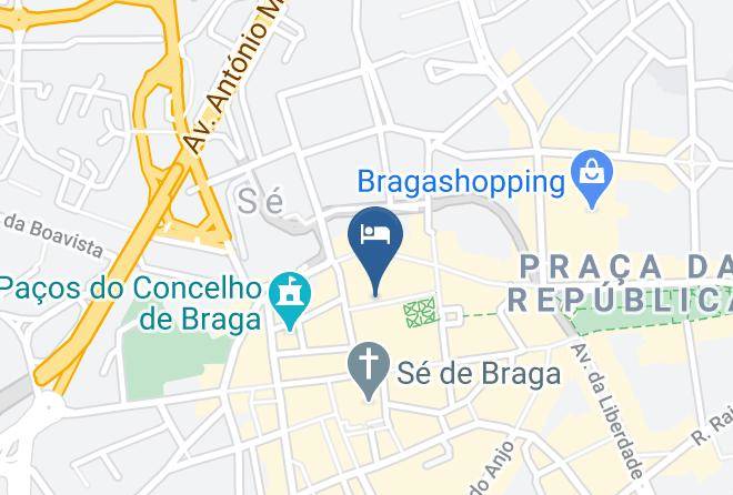 Sao Joao Do Souto - Braga Heritage Lofts Maps
