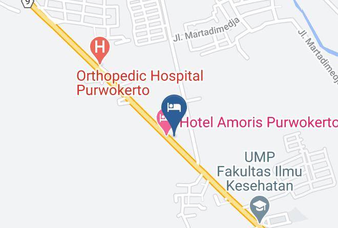 Banyumas Regency - Braga Hotel Maps