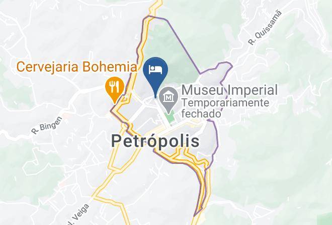 Petropolis - Braganca Palace Hotel Maps