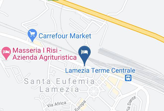 Catanzaro - Bram Hotel Maps