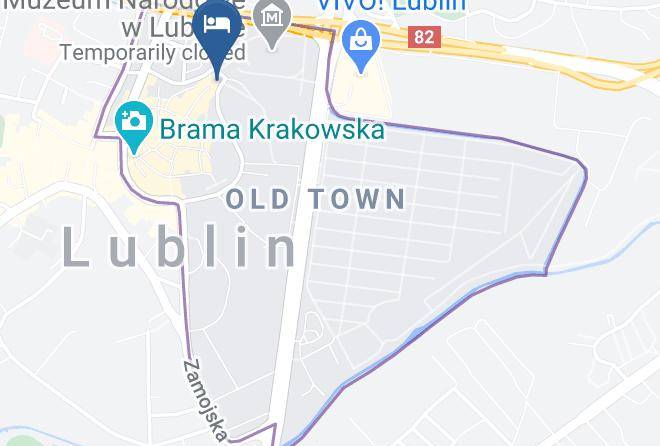 Lublin - Bramma Cafe Noclegi Lublin Maps