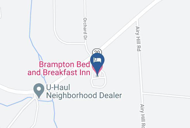 Kent - Brampton Bed And Breakfast Inn Maps