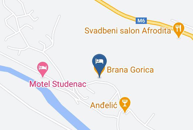 Brana Gorica Map