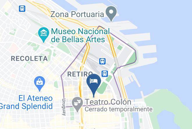 Ret - Brand New Remodeled Apt In Recoleta Maps