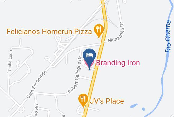 Rio Arriba - Branding Iron Motel Maps