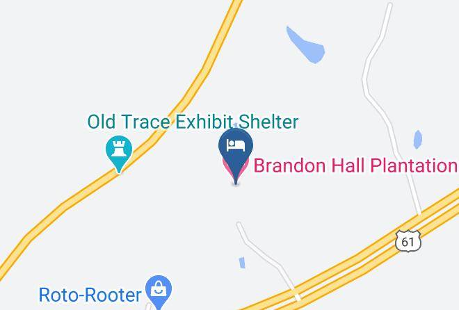 Brandon Hall Plantation Map