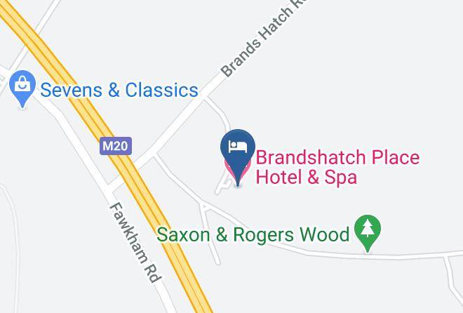 Kent - Brandshatch Place Hotel & Spa Maps