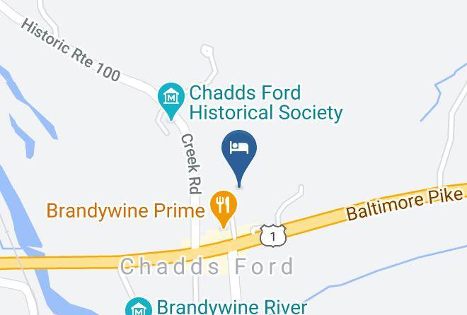 Delaware - Brandywine River Hotel Maps
