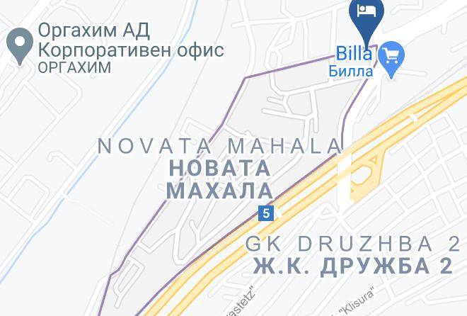 Ruse Kv Novata Mahala - Brani Family Hotel Maps