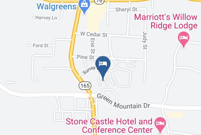 Taney - Branson King Resort And Suites Maps