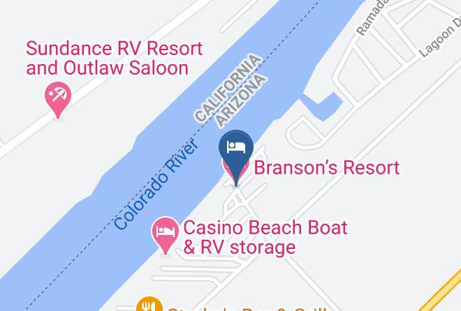 La Paz - Branson S Resort Maps