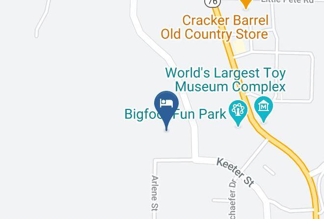 Taney - Branson Shenanigans Rv Park Maps