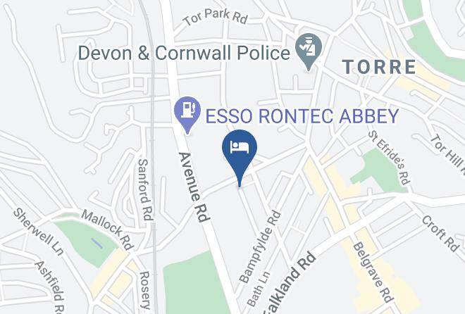 Torbay - Brantwood Hotel Maps
