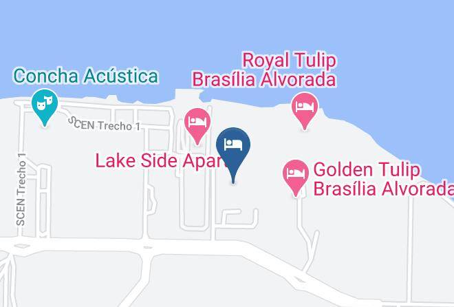 Brasilia - Brasilia Palace Hotel Maps