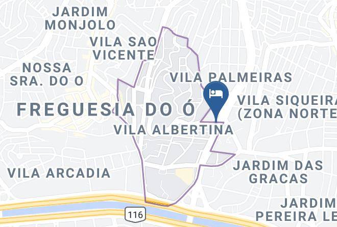 Sao Paulo Freguesia Do O - Brasilia Parque Hotel Maps