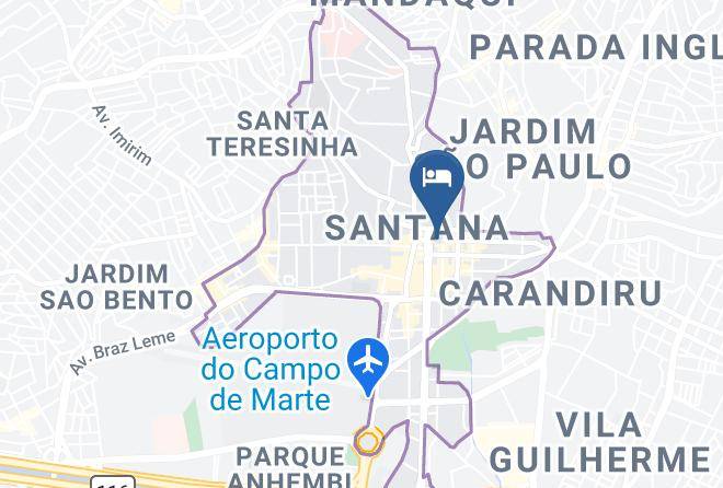 Sao Paulo Santana - Brasilia Santana Gold Flat Maps