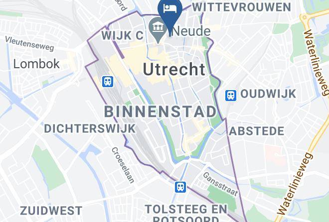 Utrecht Binnenstad - Hotel Restaurant Brass Maps
