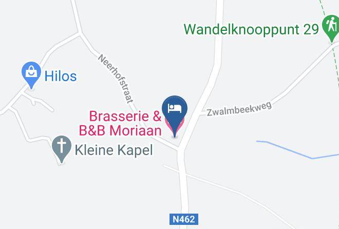 East Flanders - Brasserie & B&b Moriaan Maps
