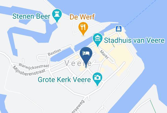 Veere - Brasserie De Peperboom Maps