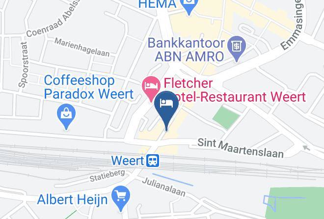 Gemeente Weert - Brasserie Hotel Antje Van De Statie Maps