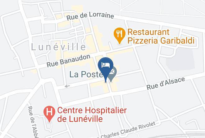 Meurthe Et Moselle - Brasserie Hotel L'eden Maps