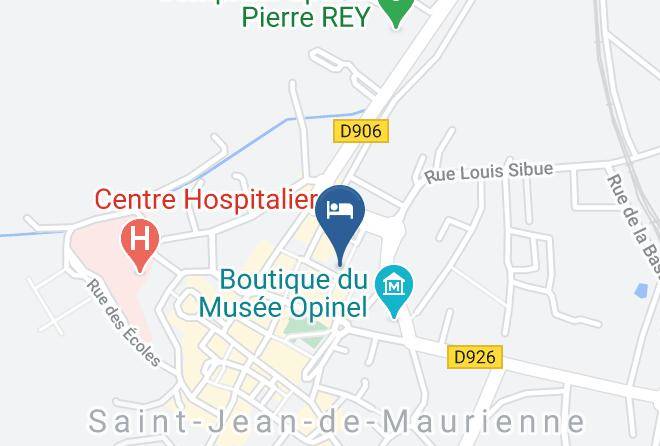 Savoie - Brasserie Le Saint Antoine Maps