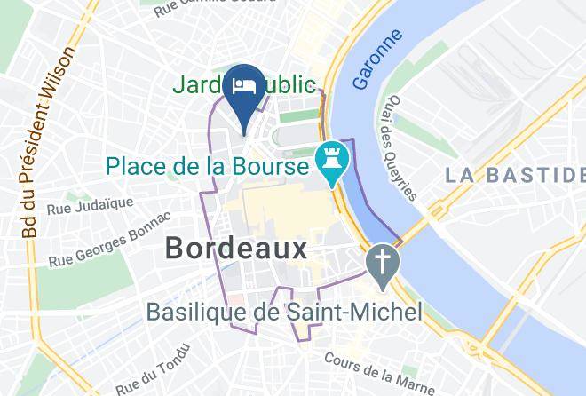 Gironde - Brasserie Le Tourny Maps