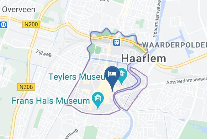 Haarlem - Brasss Hotel Suites Maps