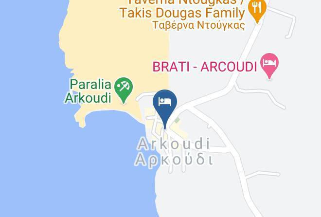 Ilia - Brati Ii Beach Hotel Maps