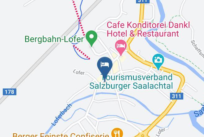 Zell Am See - Brau Hotel Maps