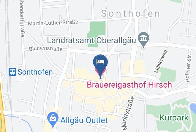 Oberallgau - Brauereigasthof Hirsch Maps