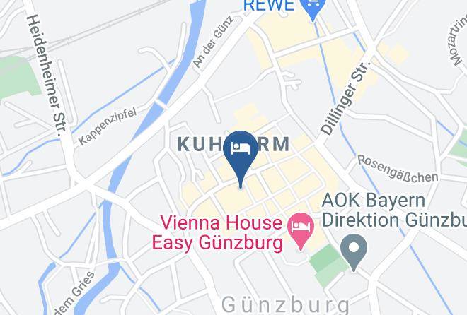 Gunzburg - Brauereigasthof Zur Munz Maps