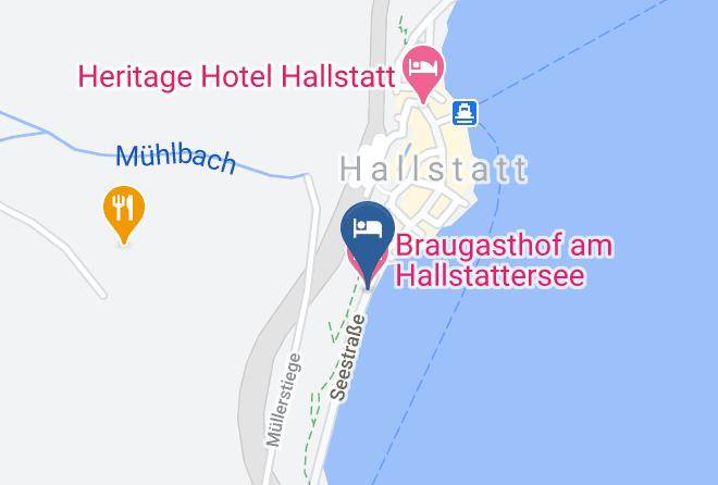 Gmunden - Braugasthof Am Hallstattersee Maps